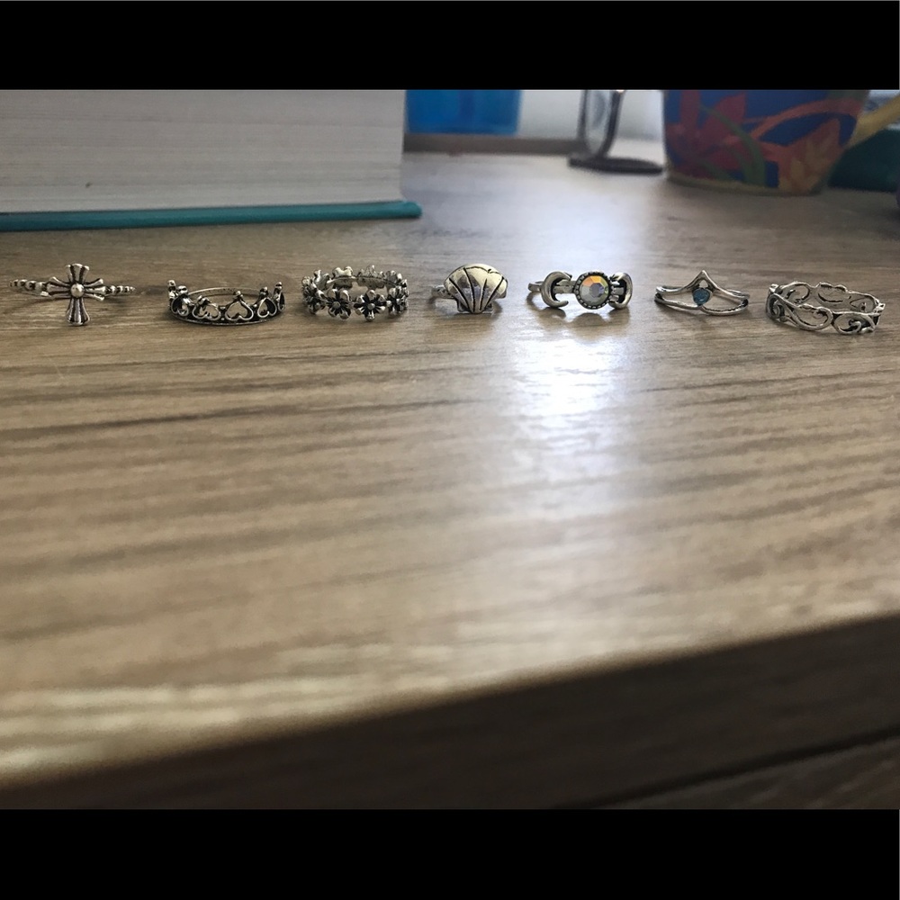 rings of different sizes
